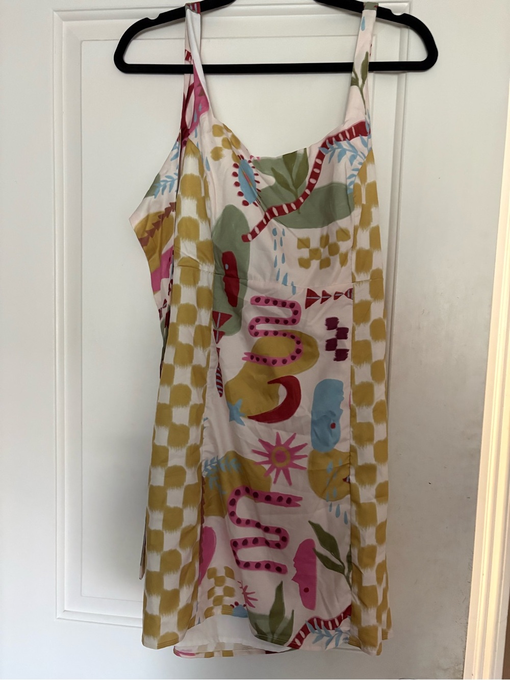 Abstract Printed Sundress